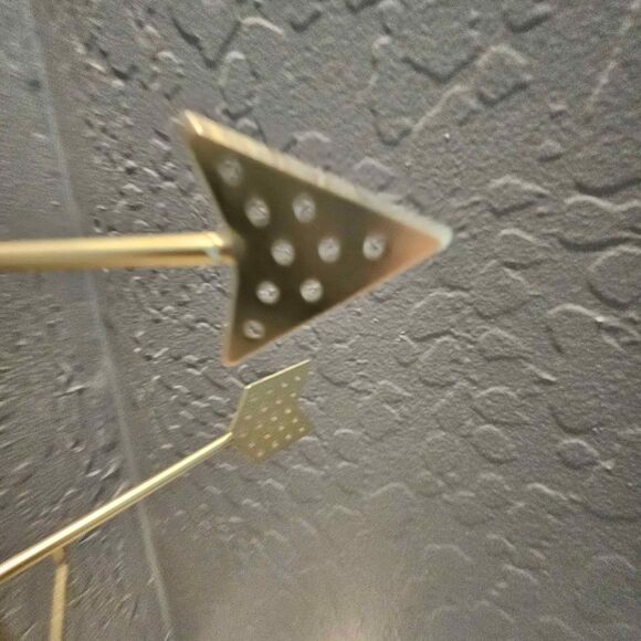 Gold Arrow Jewelry Stand 16" Earring Stand Umbra 3 Tier - Picture 4 of 4